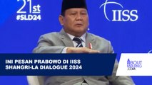 PRABOWO TEKANKAN KOMITMEN INDONESIA UNTUK PERDAMAIAN DI FORUM IISS SHANGRI-LA DIALOGUE 2024