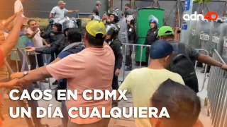 Un día de caos en CDMX, bloqueos, riñas y manifestaciones I Todo Personal