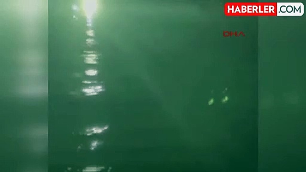 Kıyıdaki dubanın üzerinde uyuyan 4 arkadaş, gözünü açtığında kendilerini denizin ortasında buldu