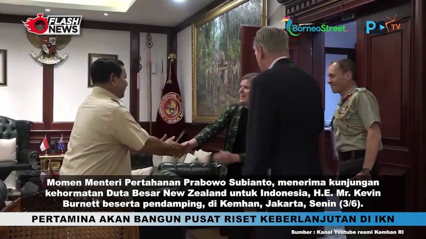 Prabowo Terima Kunjungan Dubes New Zealand Bahas Keamanan Maritim, Intelijen dan Bidang Strategis Lainnya