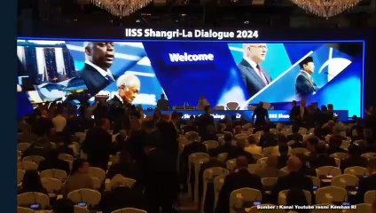 Prabowo Sampaikan Pidato di Forum IISS Shangrila Dialogue 2024