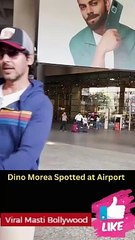 Dino Morea Spotted at Airport