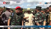 Menhan RI Prabowo Subianto Tinjau Pemasangan Air Bersih di Playen, Gunung Kidul