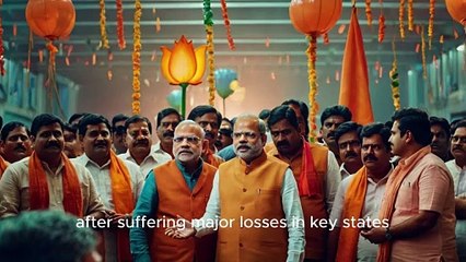 India's Historic Election: Major Shifts in Power 2024 Indian Election Results: Major Setbacks for BJP