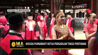 Ketua MA RI Pimpin Wisuda Purnabakti Ketua Pengadilan Tinggi Pontianak