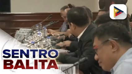 Executive session hinggil sa ilegal na POGO sa Bamban, Tarlac, isinagawa ng isang komite ng Senado;