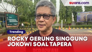 Rocky Gerung Singgung Jokowi soal Tapera: Mana Kita Tahu Dana Dipakai Buat IKN