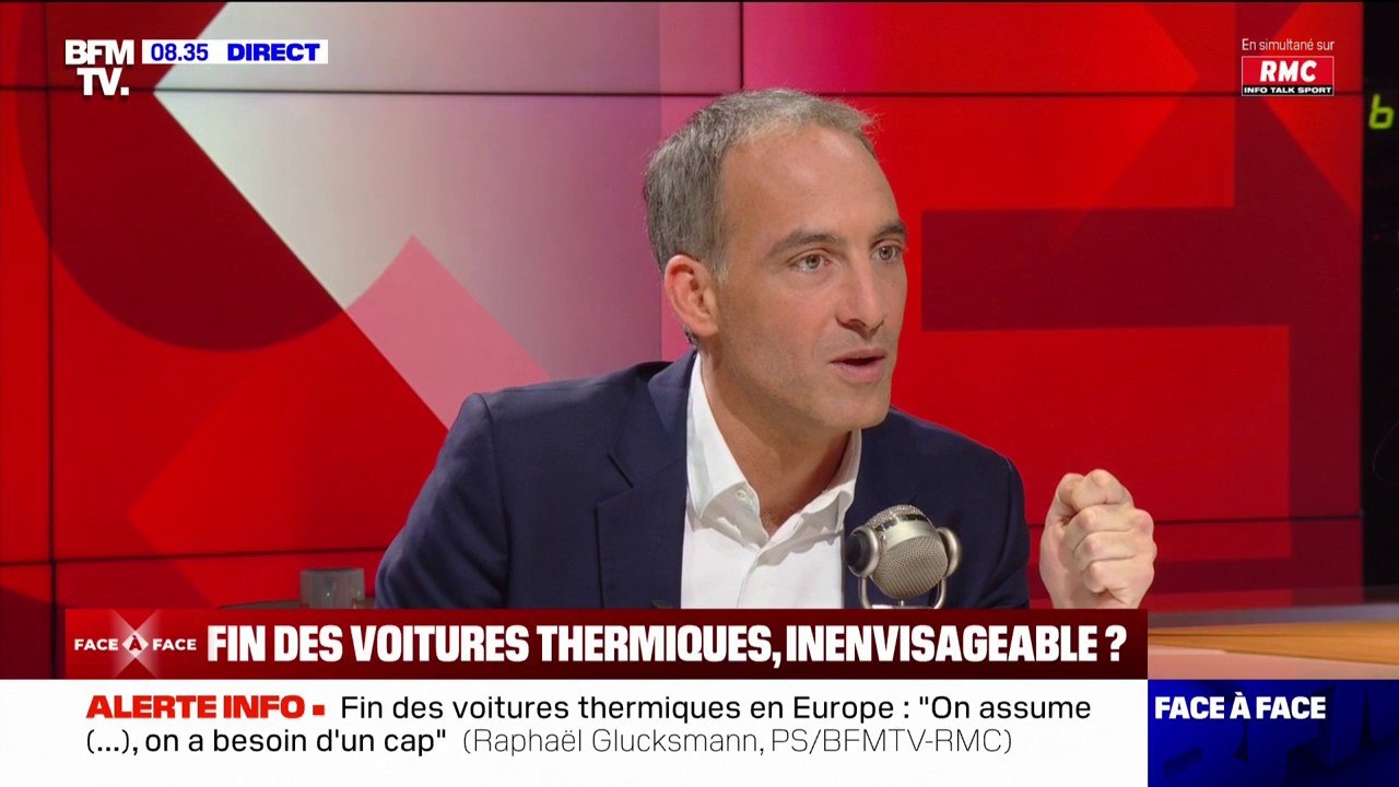 Raphaël Glucksmann (PS-Place publique): "On a un problème en Europe, on est les dindons de la farce de la mondialisation"