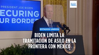 Biden cierra parte de la frontera de EE.UU. con México para frenar la inmigración irregular