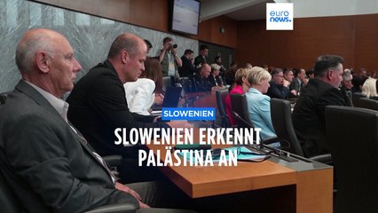 Slowenien erkennt Palästina an