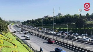 İstanbul'da trafik yoğunluğu yüzde 65'e çıktı