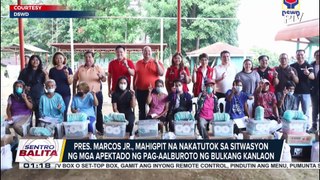 PBBM, mahigpit na nakatutok sa sitwasyon ng mga apektado ng pag-aalboroto ng Bulkang Kanlaon;