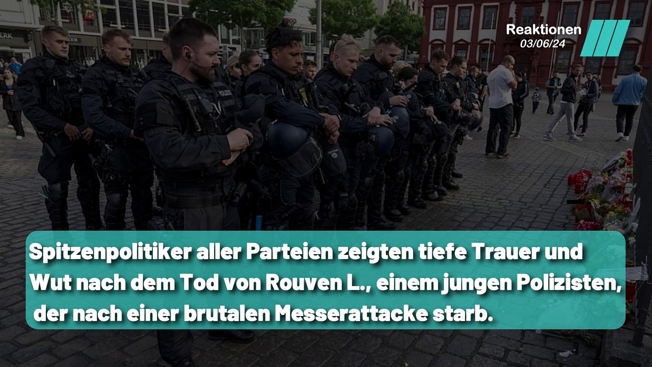 Politiker in Trauer: Reaktionen auf den tragischen Tod von Rouven L.