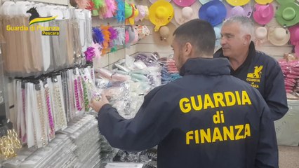 Pescara, operazione Stop Fake. Sequestrati 250mila bijoux non conformi