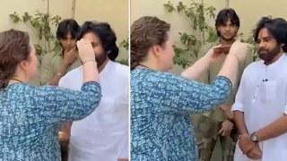 Lok Sabha Election Results 2024: Pawan Kalyan Russian Wife Anna Welcomes Arti Video Viral...
