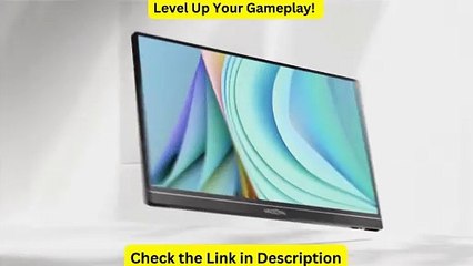 Level Up Your Gameplay! ARZOPA 16.1080P FHD Portable Gaming Monitor HDR External Second Screen