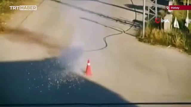 Hatay'da yüksek sıcaklar elektrik telinde patlamaya sebep oldu