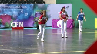 Pelota mano femenina el domingo en Navarra Televisión