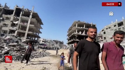İsrail’in Gazze’nin kuzeyinden çekilmesi ile bölgedeki yıkım ortaya çıktı