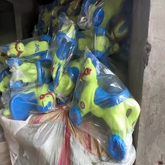 Amazing Recycling Process of Plastic Into Kids Toys |  PVC Horse | Recycling Plastic