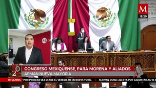 Morena y sus aliados se llevan la mayoría en el Congreso del Estado de México