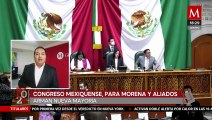 Morena y sus aliados se llevan la mayoría en el Congreso del Estado de México