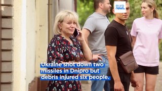 Ukraine war: Russia hits civilian targets in Dnipro and Kherson as 22 Shahed drones intercepted