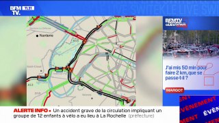 J'ai mis 50 minutes pour faire 2 kilomètres en région parisienne, que se passe-t-il? BFMTV répond à vos questions