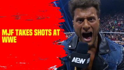 AEW's MJF takes shots at WWE & Vince McMahon