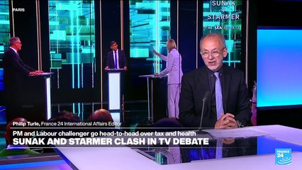 UK leaders clash in TV debate as Farage enters election fray