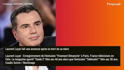 Laurent Luyat brise le silence après la disparition de sa mère et quitte l'antenne en plein Roland-Garros : "C'est tellement émouvant"