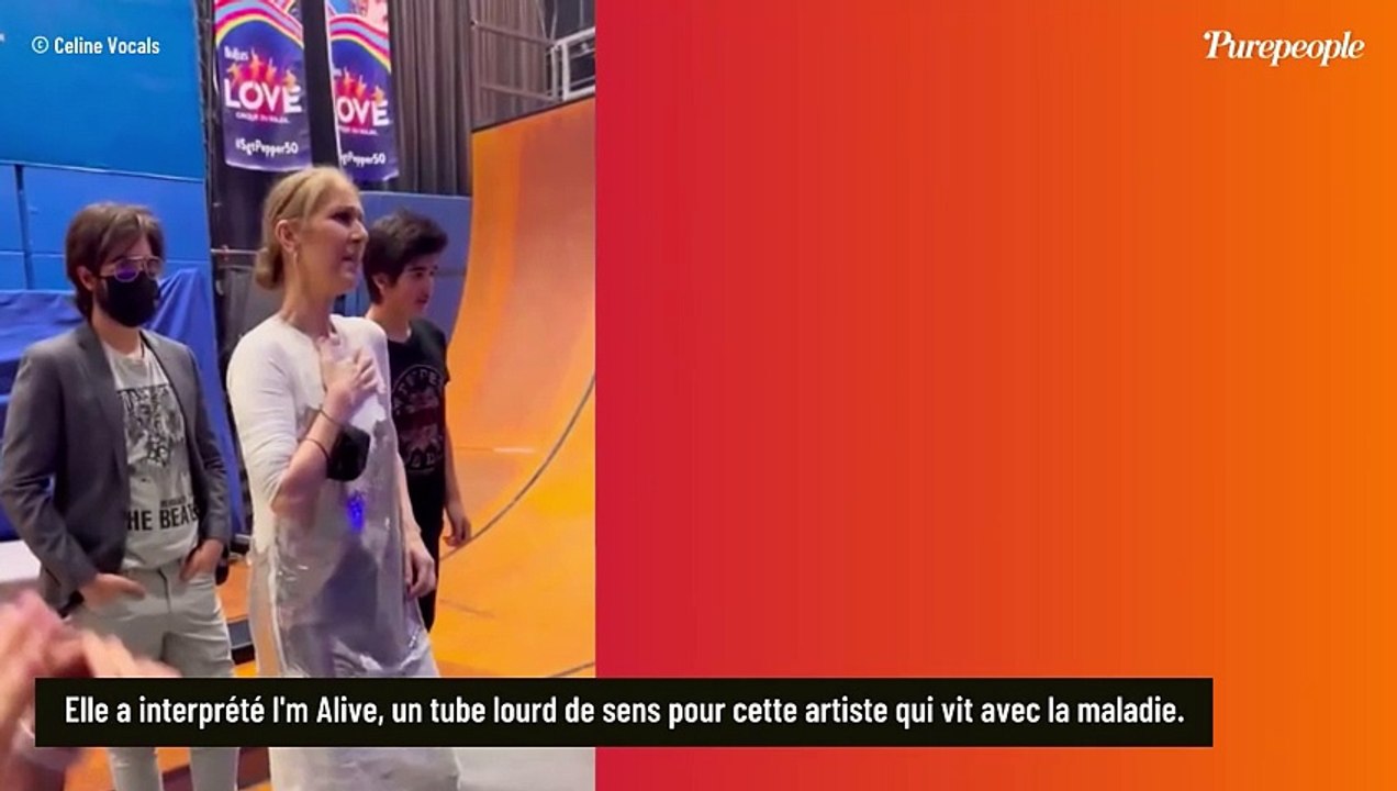 Céline Dion, réapparition avec ses jumeaux Eddy et Nelson pour chanter un tube lourd de sens : des images fortes avant le grand jour