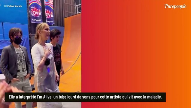 Céline Dion, réapparition avec ses jumeaux Eddy et Nelson pour chanter un tube lourd de sens : des images fortes avant le grand jour