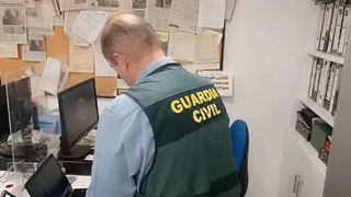 La Guardia Civil de Valladolid trabaja en la operación Excaveda