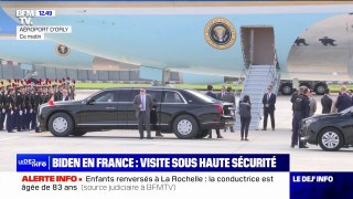 Routes fermées, voiture blindée... La visite de Joe Biden en France placée sous haute sécurité