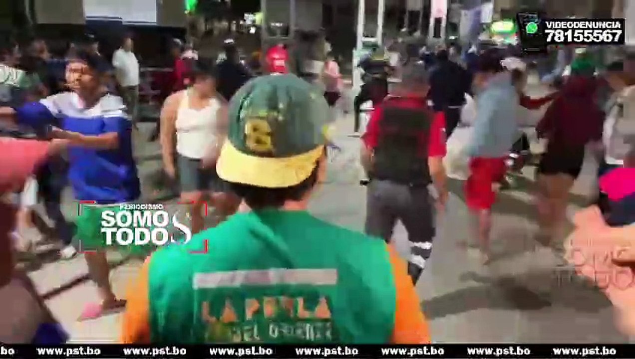 Intervienen la Terminal Bimodal de Santa Cruz por enfrentamientos entre ayoreos y funcionarios