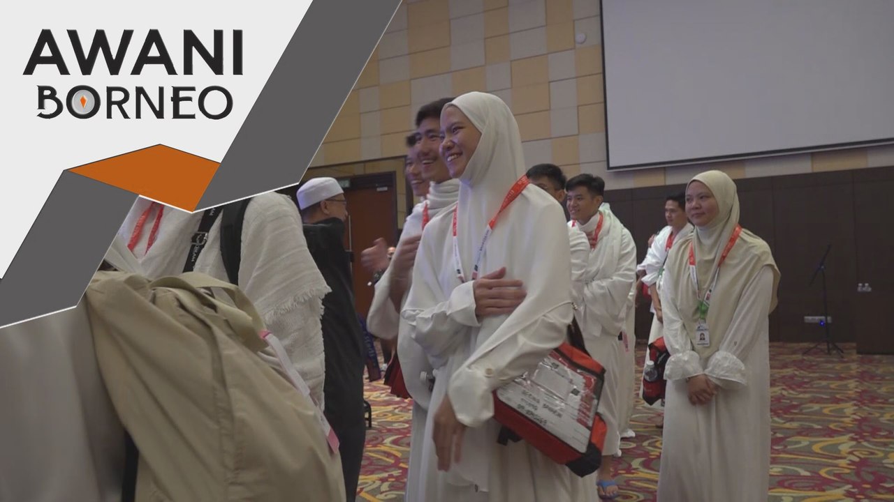 Kumpulan jemaah haji terakhir Sarawak selamat berlepas