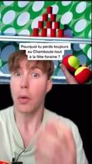 Comment gagner au chamboule-tout à la fête foraine 