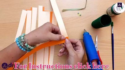 How to Make a Cute Toilet Paper Roll Pumpkin for Fall