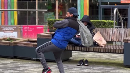 Lovely girl serve me juice but her boyfriend didn_t like it must watch _ joker pranks latest 2024