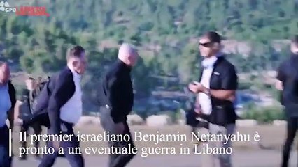 Netanyahu avverte il Libano e Hezbollah: «Pronti a un'azione molto forte nel nord»