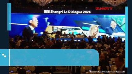 Prabowo Jadi Pembicara di Acara Forum IISS Shangri-La Dialogue 2024