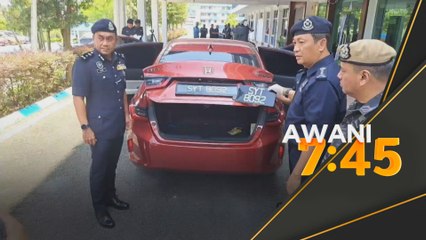 Sempat ceroboh rumah selepas curi Hondo City di stesen minyak