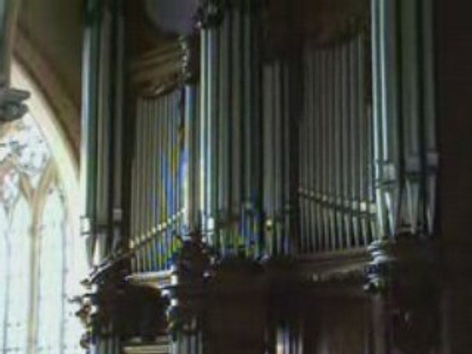 Tierce en taille de Couperin à l'orgue Clicquot de Poitiers