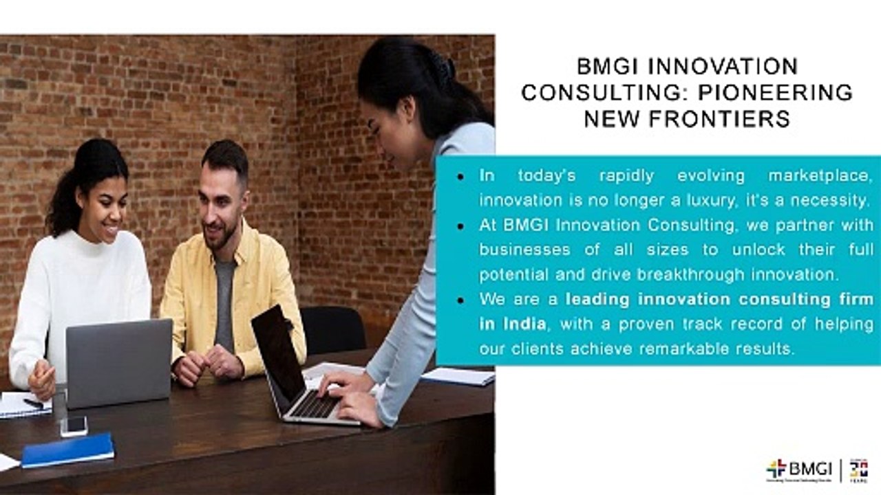 BMGI Innovation Consulting_ Pioneering New Frontiers