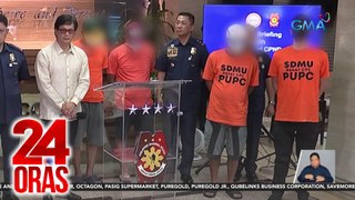 Police Major at 3 pang pulis na sangkot umano sa kidnap for ransom, arestado | 24 Oras
