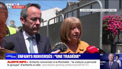 "Ils avaient des gilets jaunes, des casques", précise l'adjointe à la mairie de La Rochelle après un accident impliquant des enfants à vélo