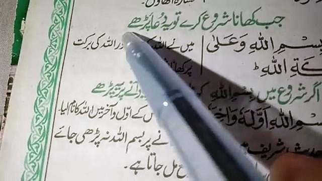 مسنون دعائیں کھانے سے پہلے کی دعا 2 کھانا کھانے کے درمیان کی دعا 3 کھانا کھانے کے بعد کی دعا