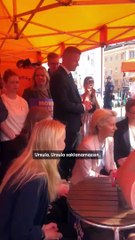 'Ursula, Ursula saklanamazsın, soykırımı destekliyorsun!'