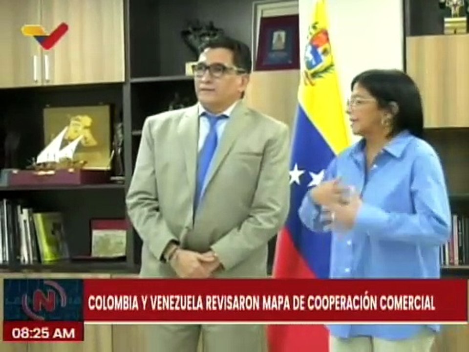 Venezuela y Colombia revisan acuerdos para fortalecer los lazos de cooperación comercial